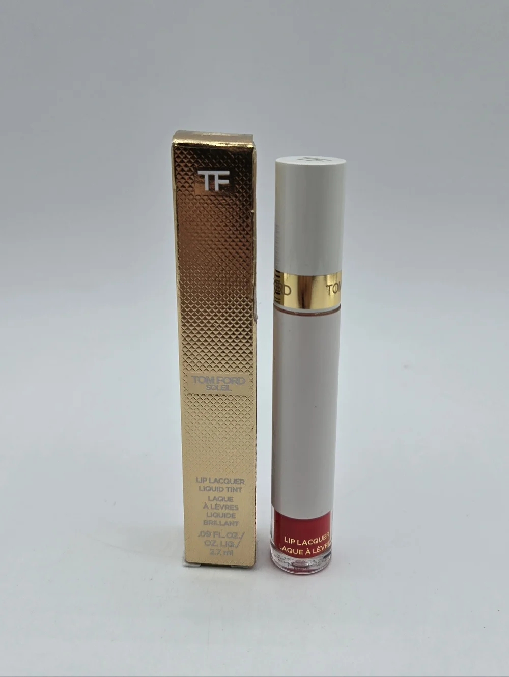 Tom Ford Soleil La Vie En Rouge # 6 Lip Lacquer Liquid Tint